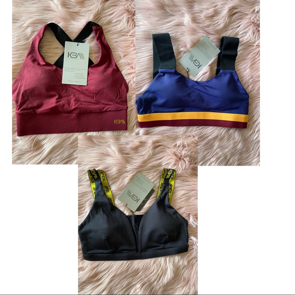 3NWT KHONGBOON  ACTIVITIEWEAR SPORT BRA Size M